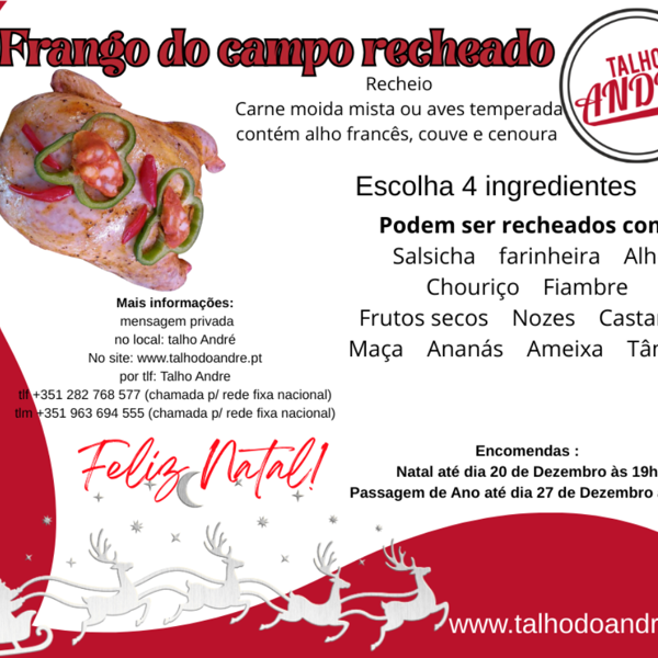 Frango do Campo Recheado